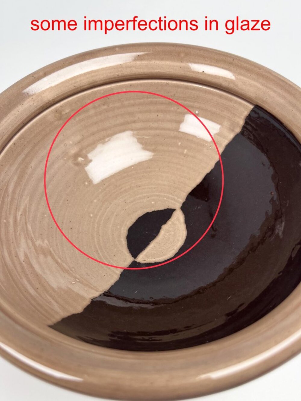 Hand thrown ceramic bowl / Michael Simon inspired studio pottery - Picture 8 of 9